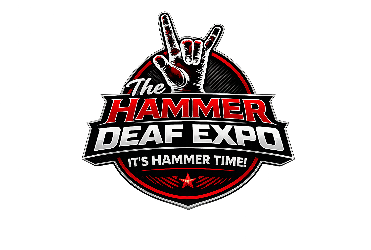 The Hammer Deaf Expo Logo